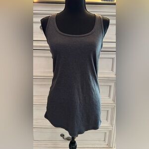 Zenana Outfitters Charcoal Tank Top - XL